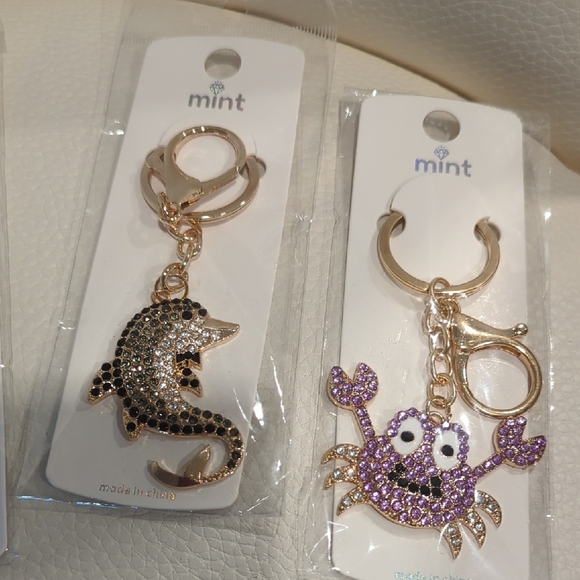 Assorted Keychain Set with Charms - Picture 4 of 5